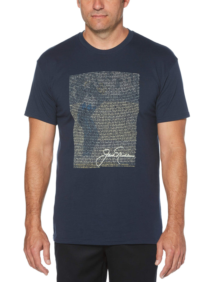 Men's Perfect Shot Printed Solid T-Shirt