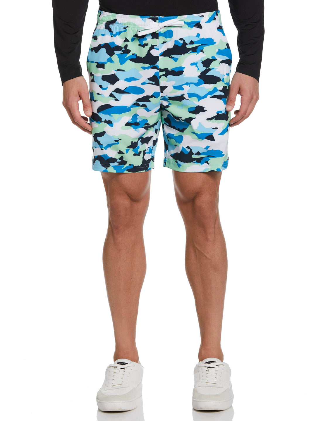 Performance Camo Print Shirt (Bright White) 