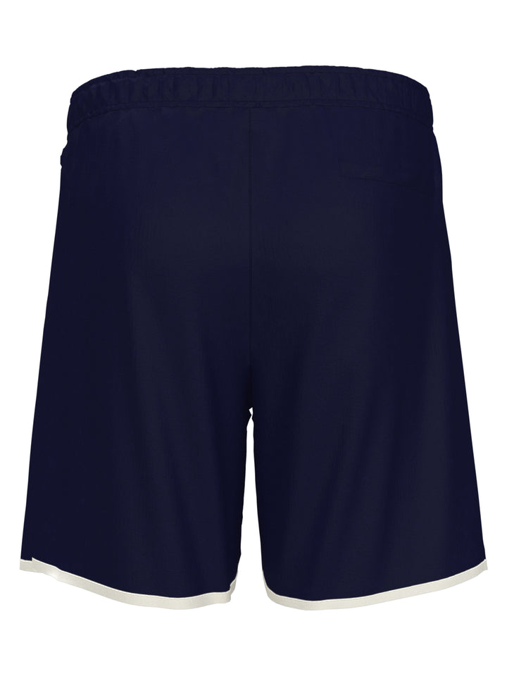Performance Color Block 7" Inseam Tennis Short with Lining (Black Iris) 