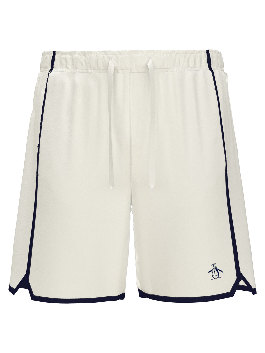 Performance Color Block 7" Inseam Tennis Short with Lining (Bright White) 
