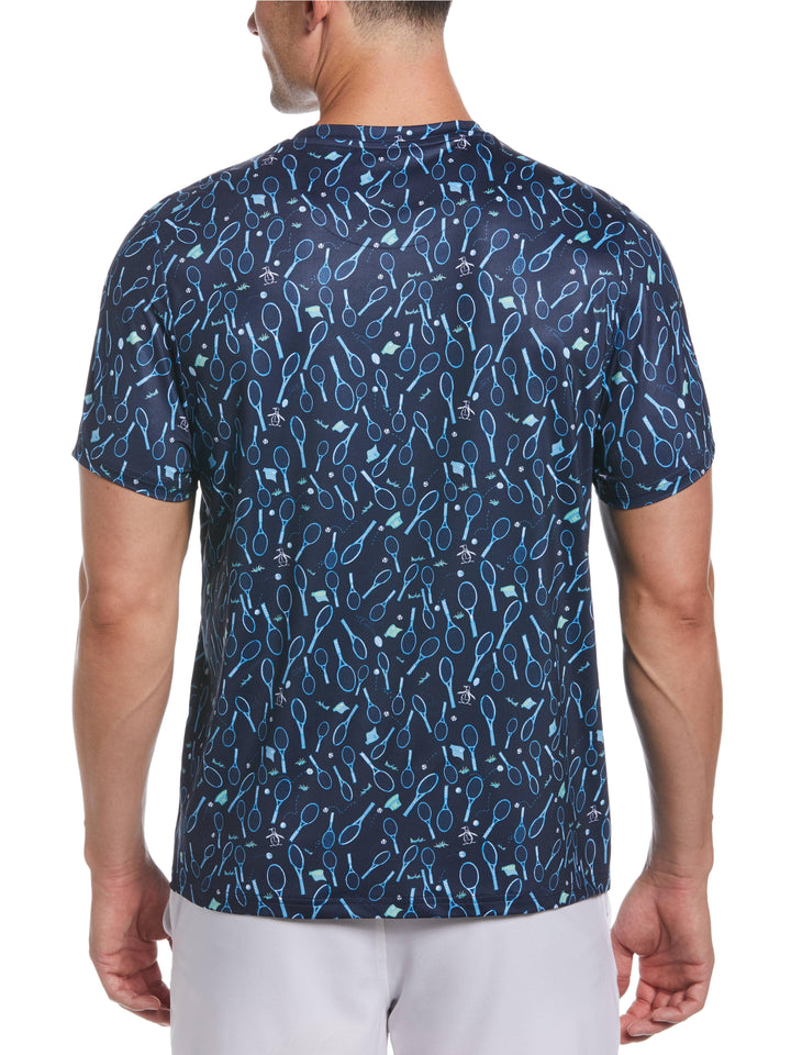 Men's Performance Novelty Print Tee