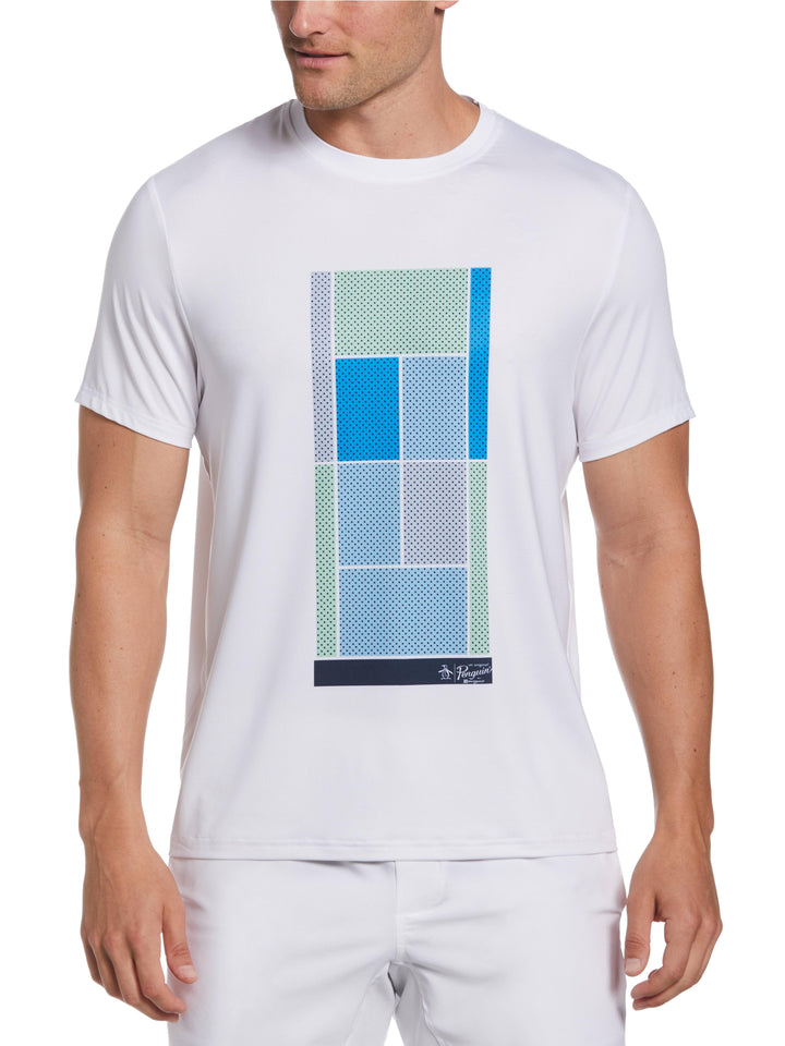Men's Performance Sublimation Color Block Tee