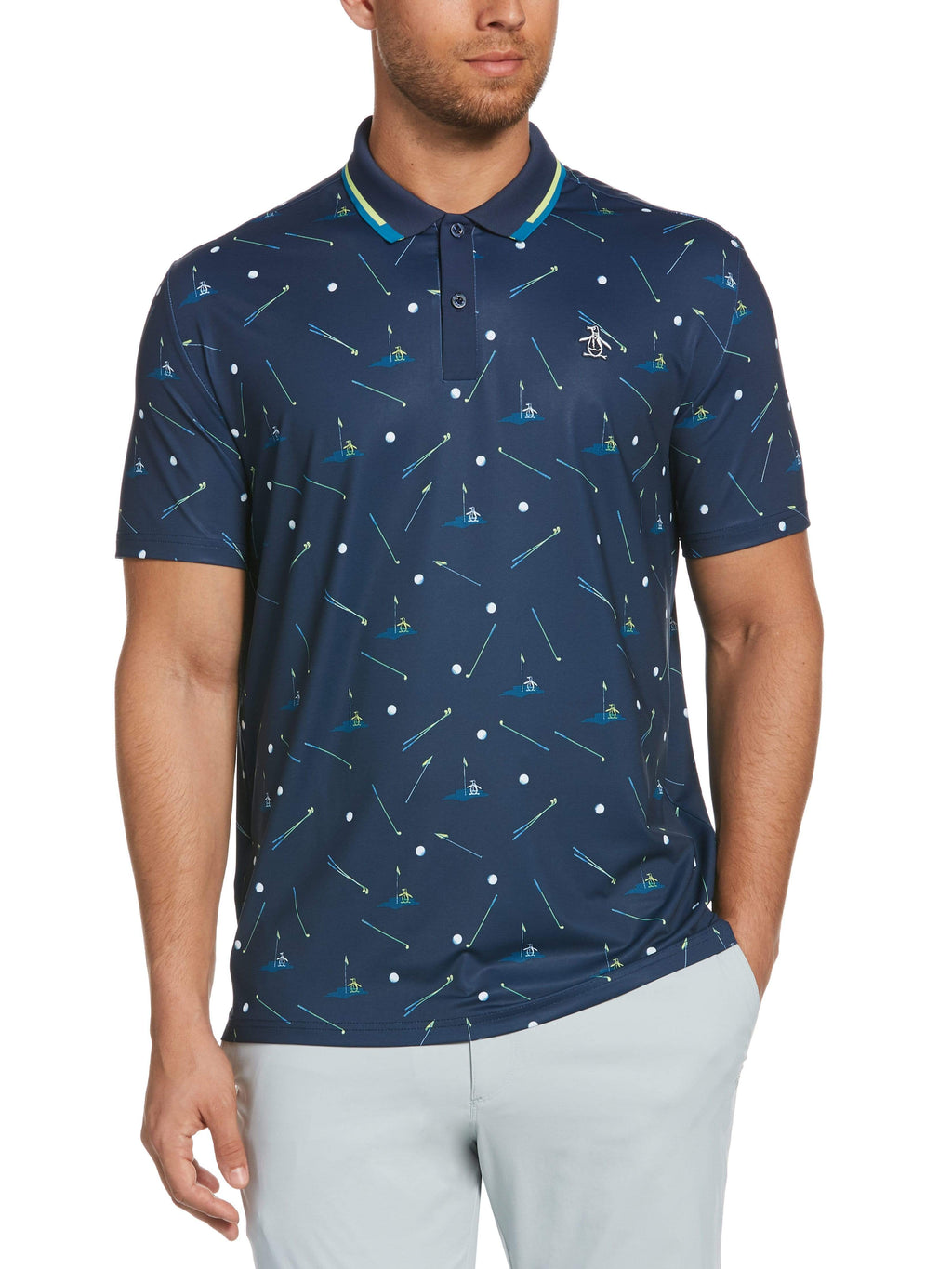 Pete on Golf Polo