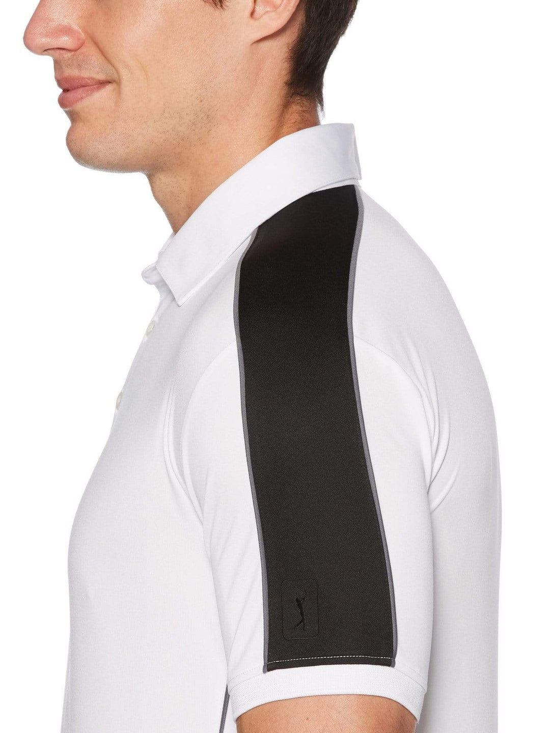 Men's Pieced Polo with Piping