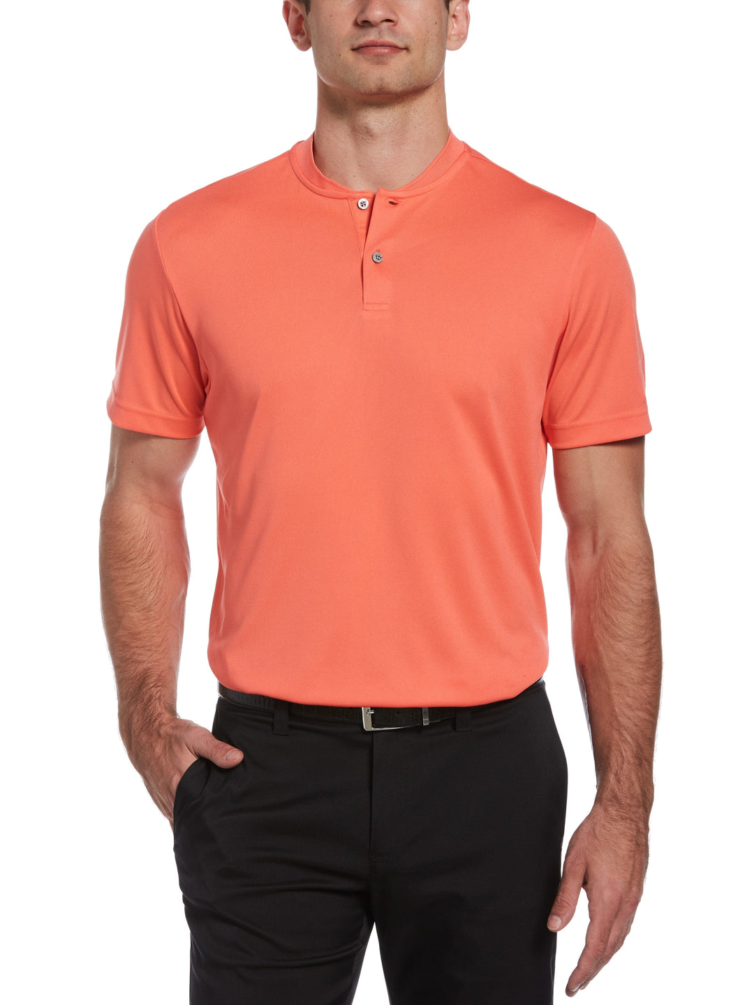 Men's Pique Polo with Casual Collar