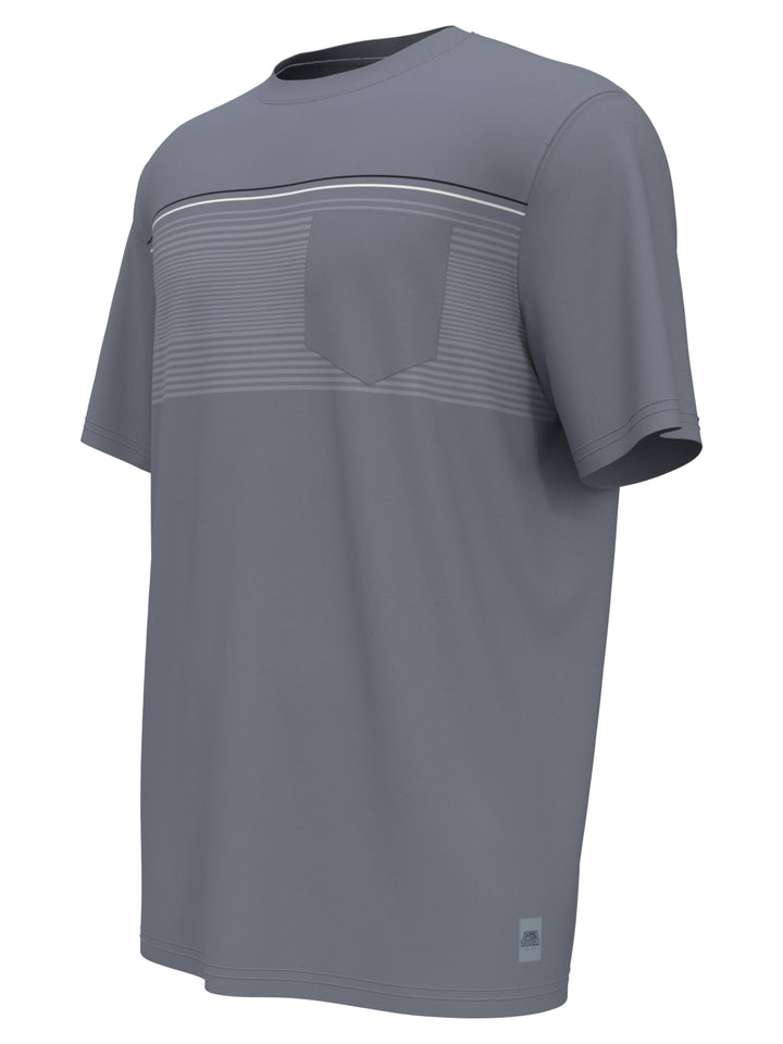 Placed Stripe Pocket Golf Tee (Tradewinds) 