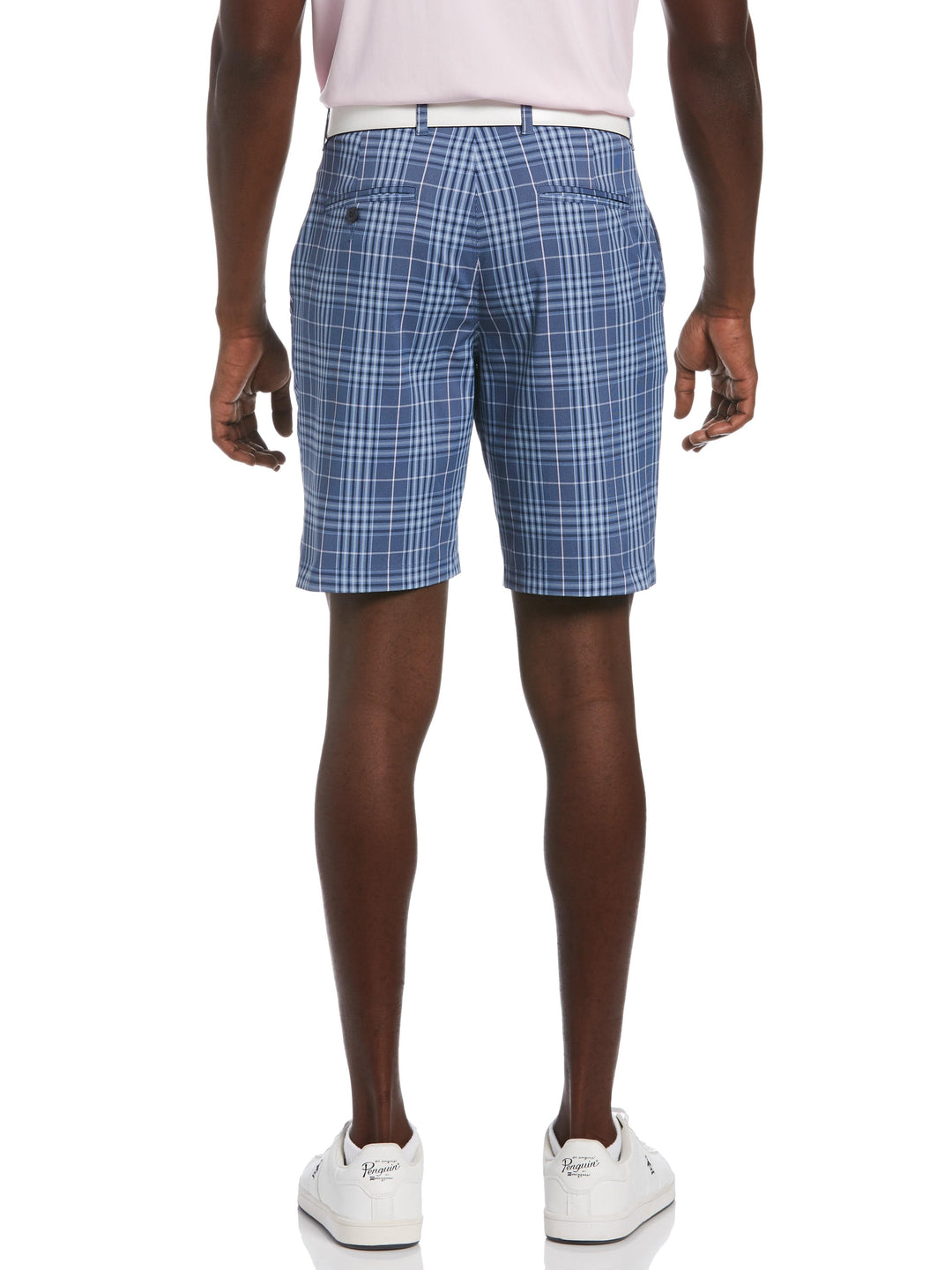 Men's Plaid Golf Short