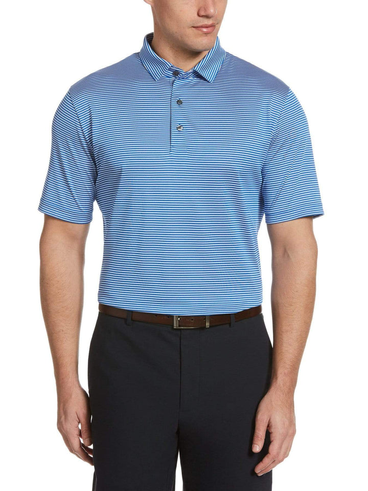 Men's Premium Feeder Striped Polo