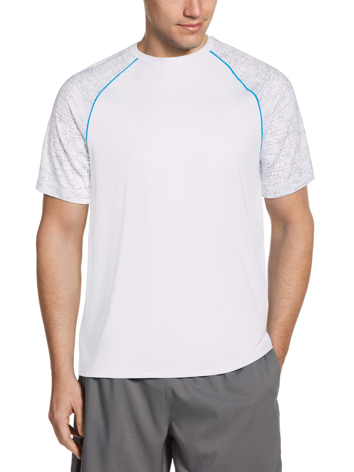 Men's Printed Raglan Tee