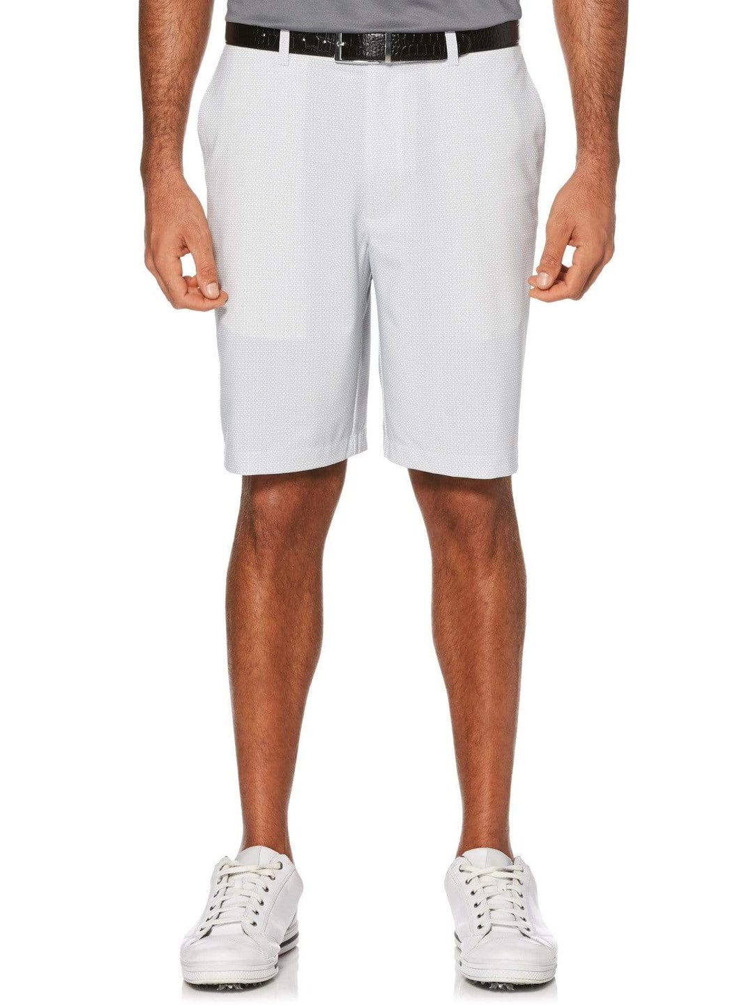Men's Pro Series Mini Print Flat Front Golf Short with Active Waistband