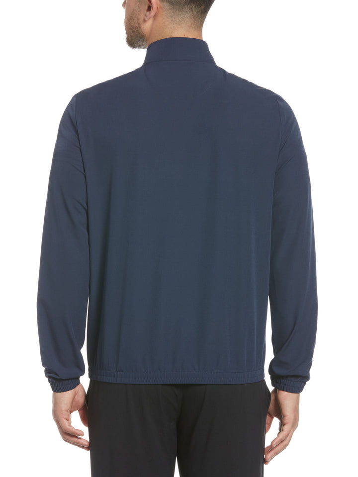 Men's Quarter Zip Color Block Golf Jacket