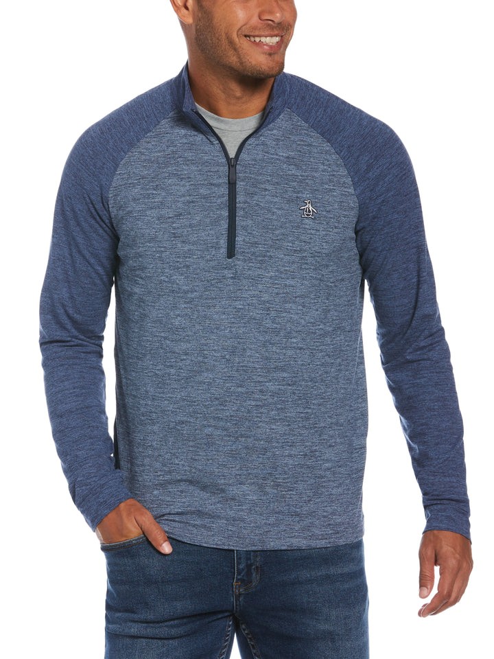 Men's Quarter Zip Lightweight Golf Pullover