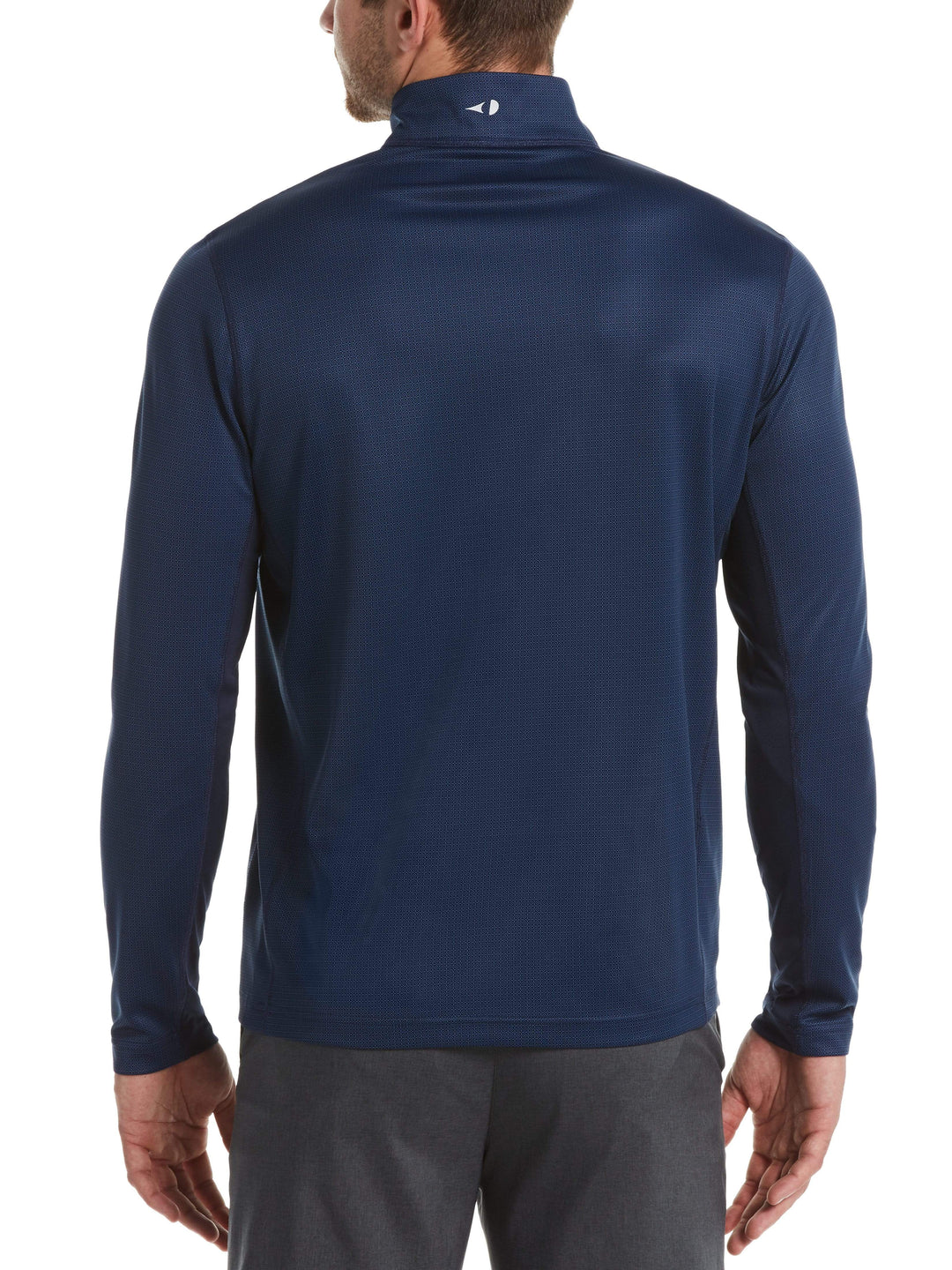 Men's Quarter Zip With Mesh Piecing Pullover