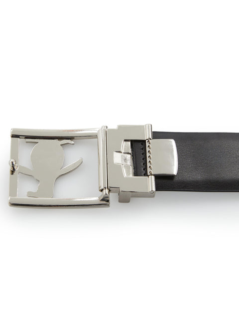 Men's Reversible Leather Belt with Pete Buckle