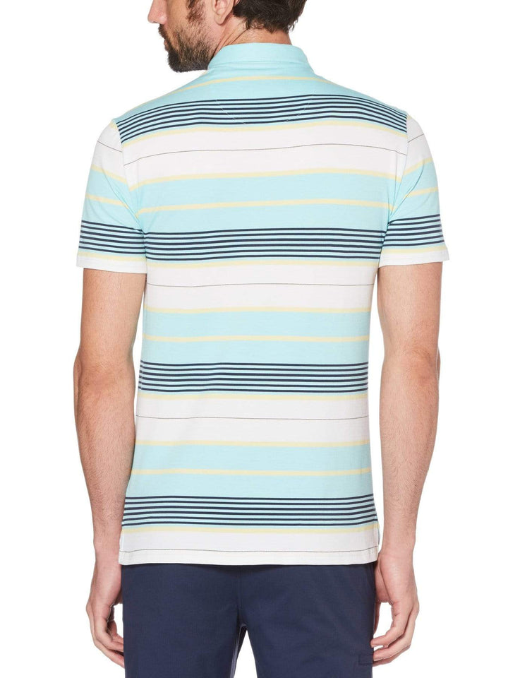 Men's Roadmap Stripe Golf Polo