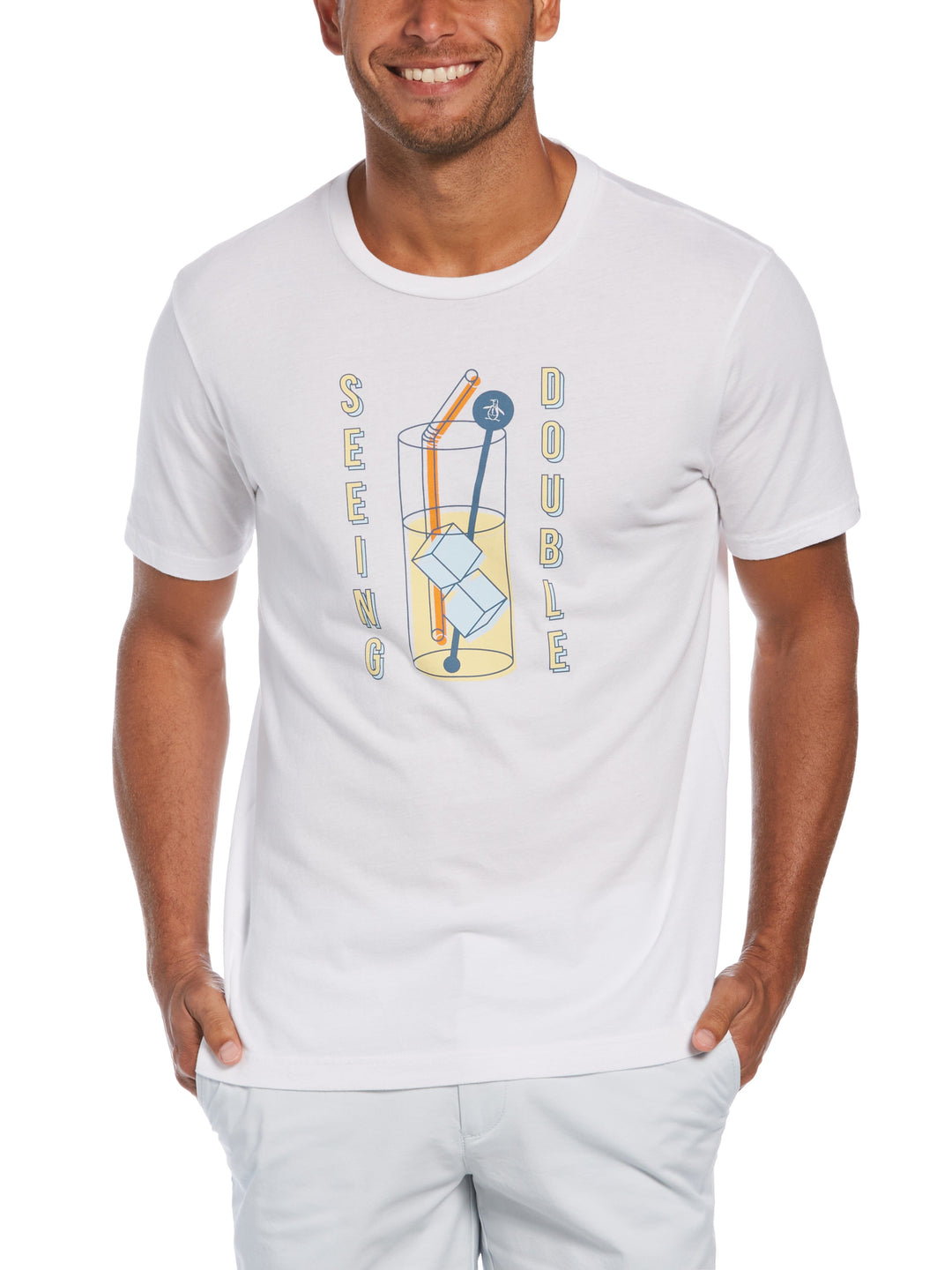 Men's Seeing Double Golf Tee