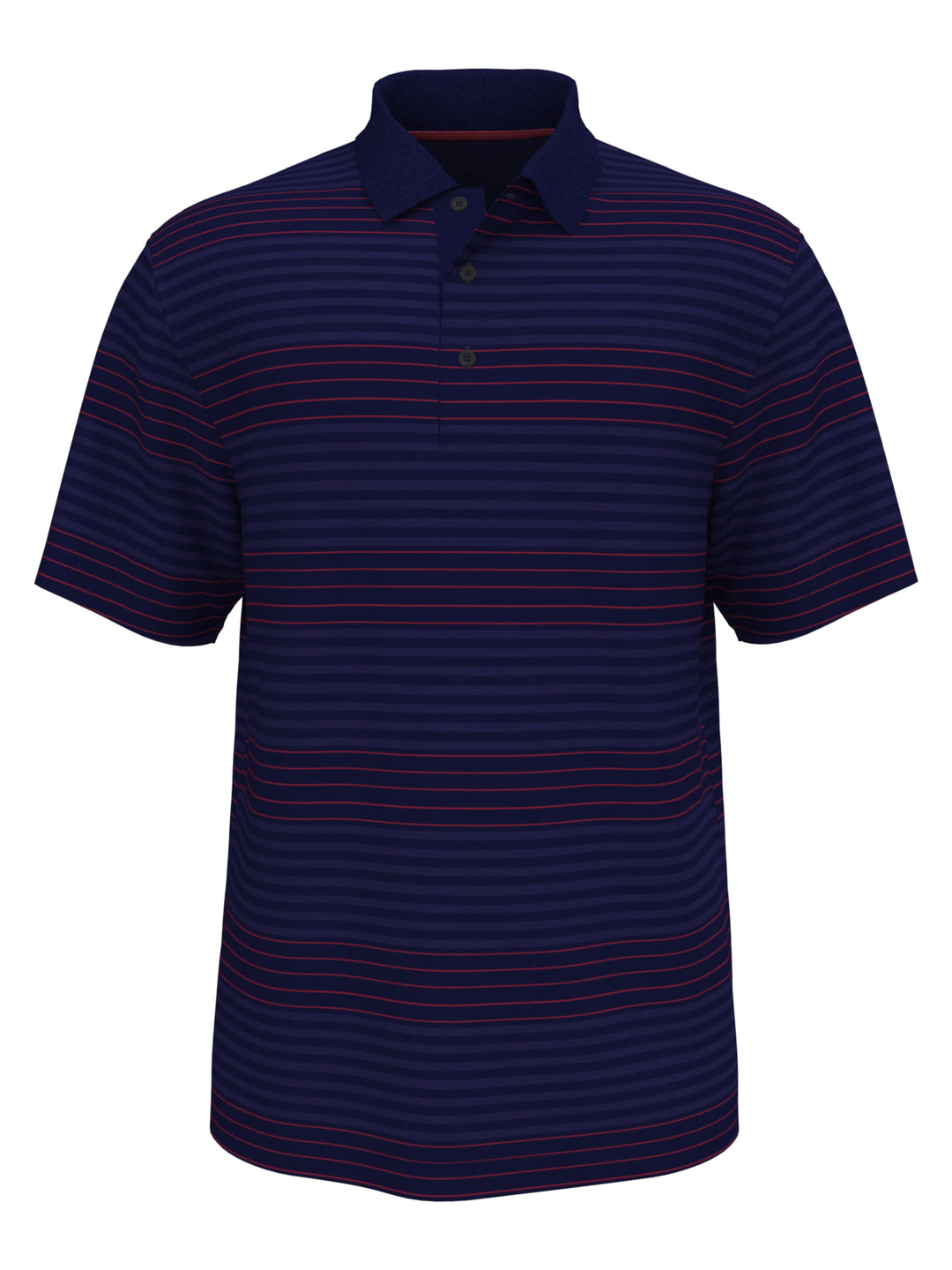 Shadow Energy Stripe Polo (Classic Navy) 