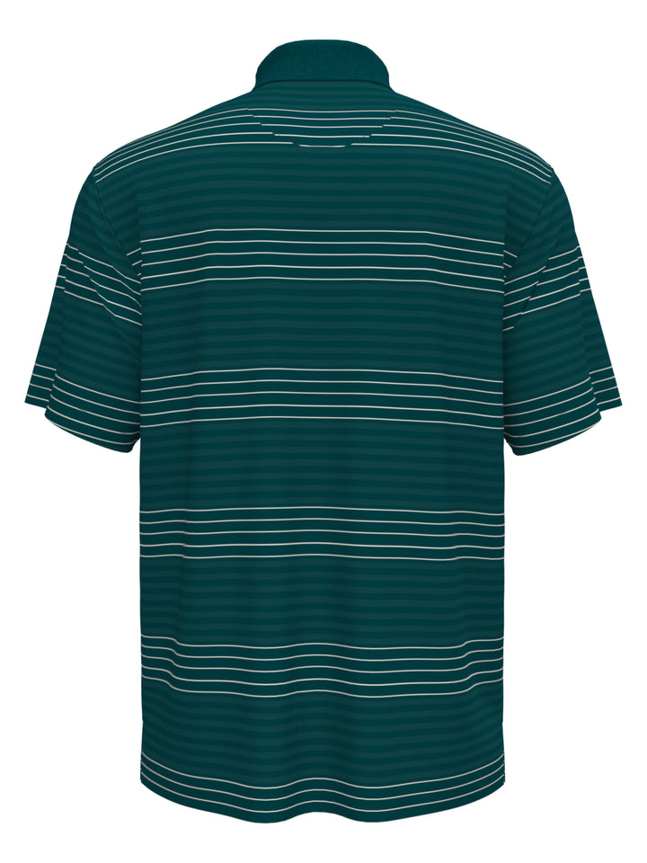 Shadow Energy Stripe Polo (Atlantic Deep) 