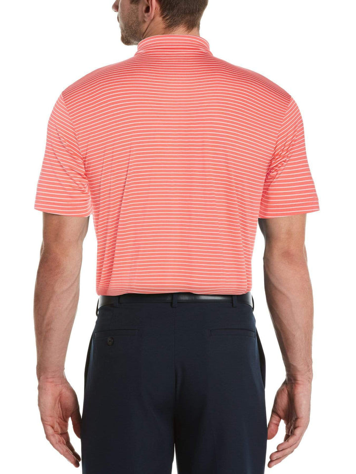 Men's Single Feeder Stripe Golf Polo