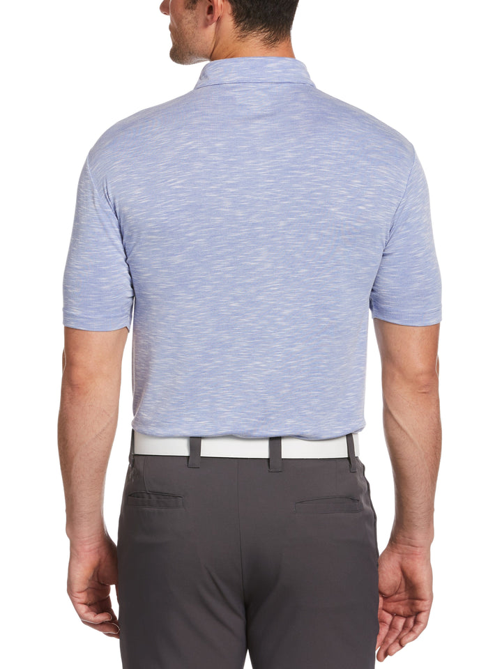 Men's Slub Golf Polo