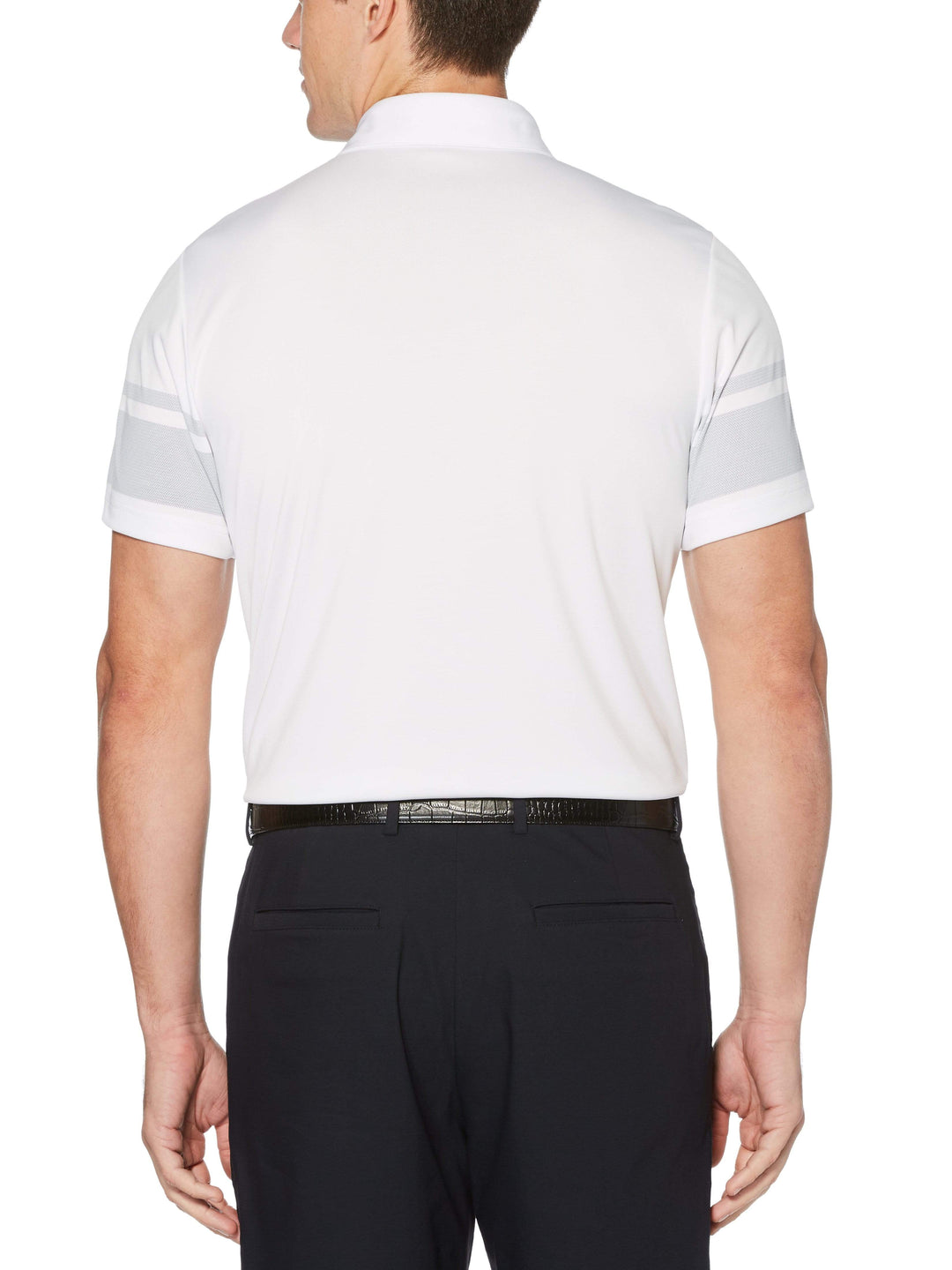Men's Soft Printed Sleeve Polo