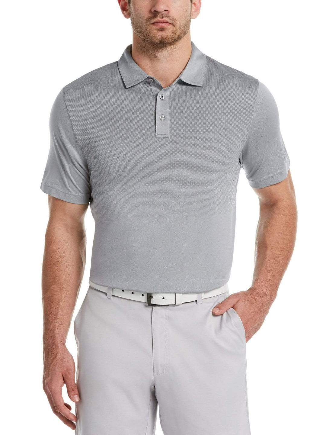 Men's Soft Stacked Print Polo