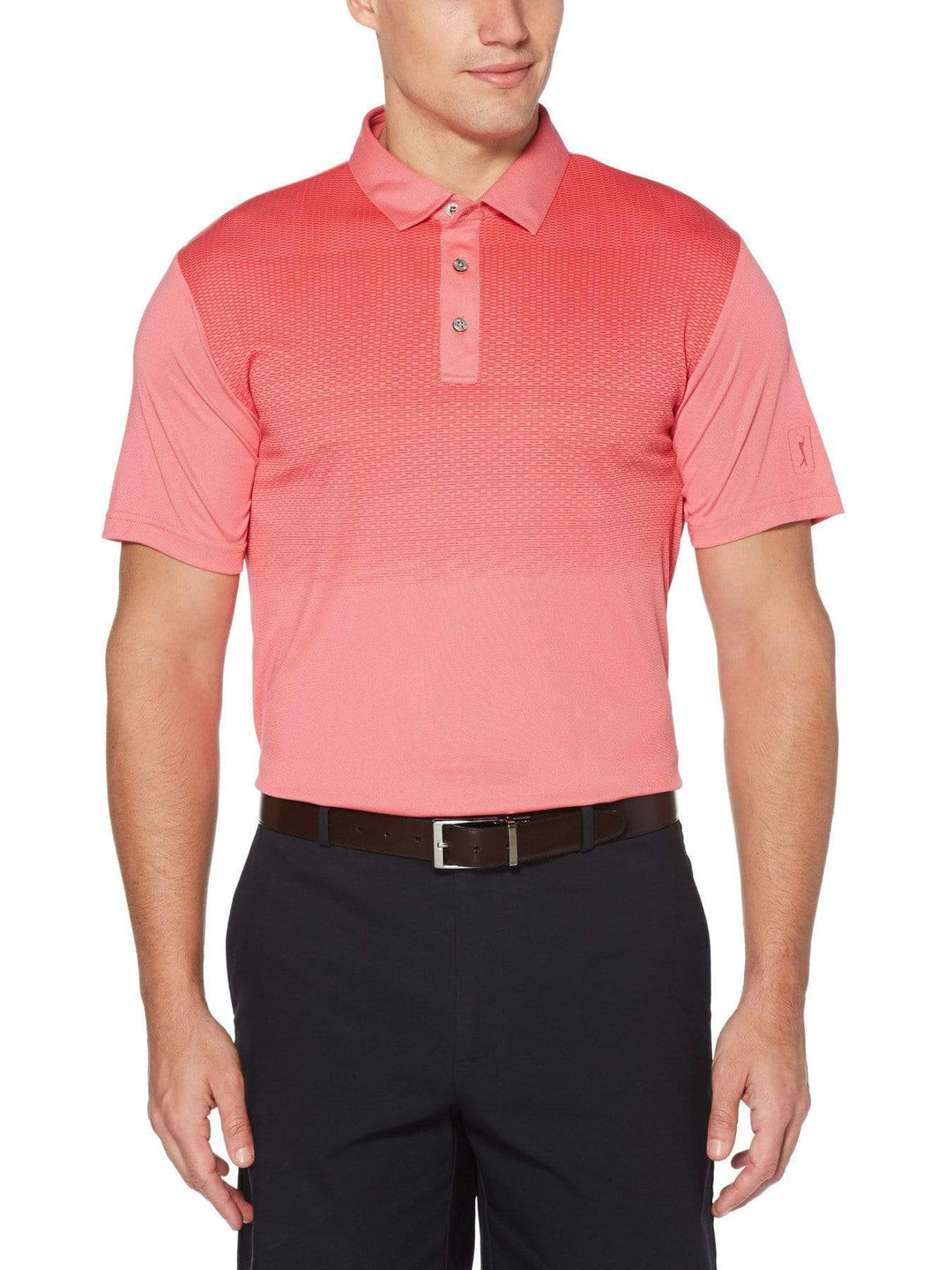 Men's Soft Stacked Print Polo