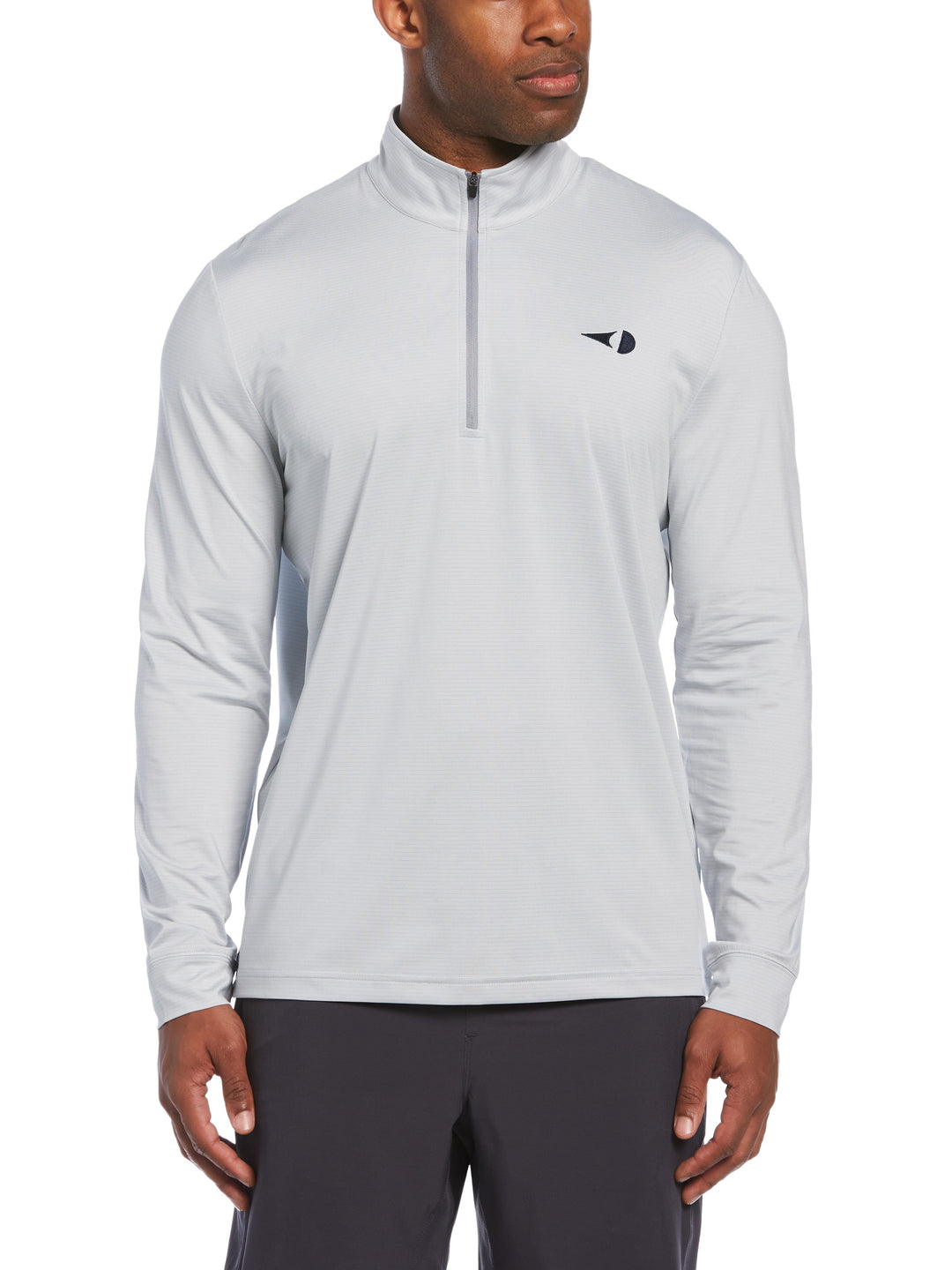 Solar 1/4 Zip Tennis Shirt (Gray Dawn Heather) 
