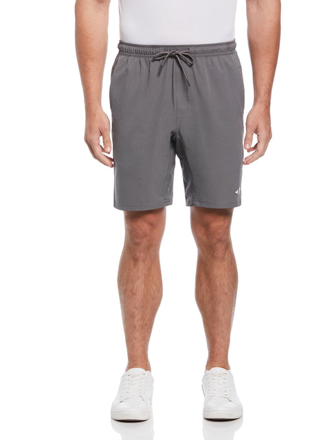 Solid Athletic Tennis Short with Drawstring (Quiet Shade) 