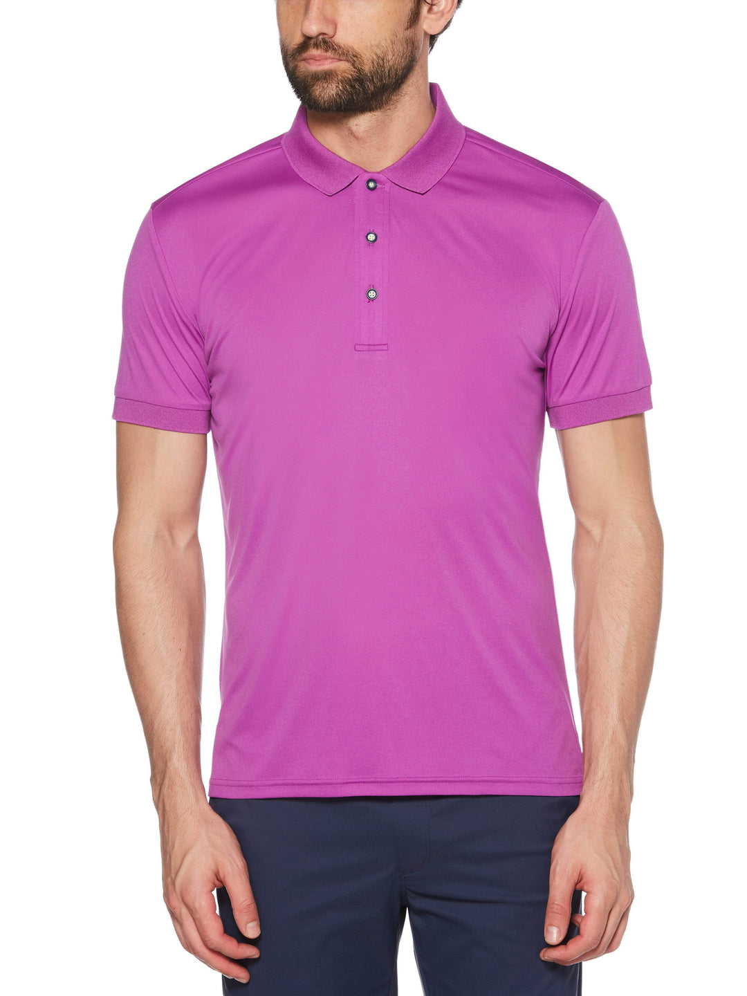 Men's Solid Golf Polo