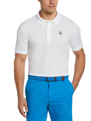Solid Golf Polo (Bright White) 