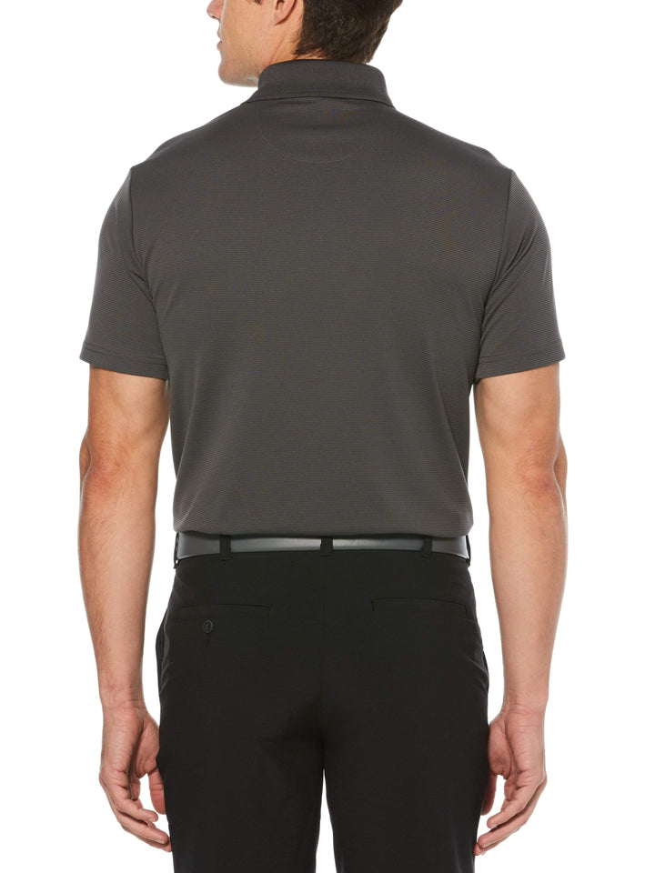 Men's Solid Ottoman Polo