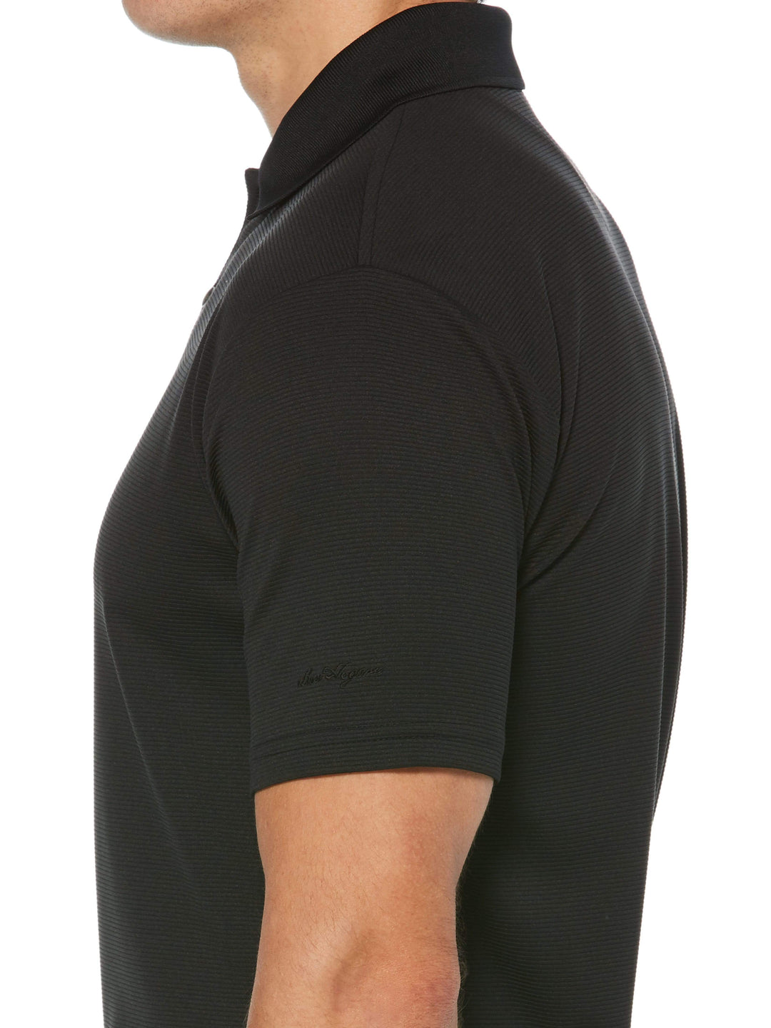 Men's Solid Ottoman Polo