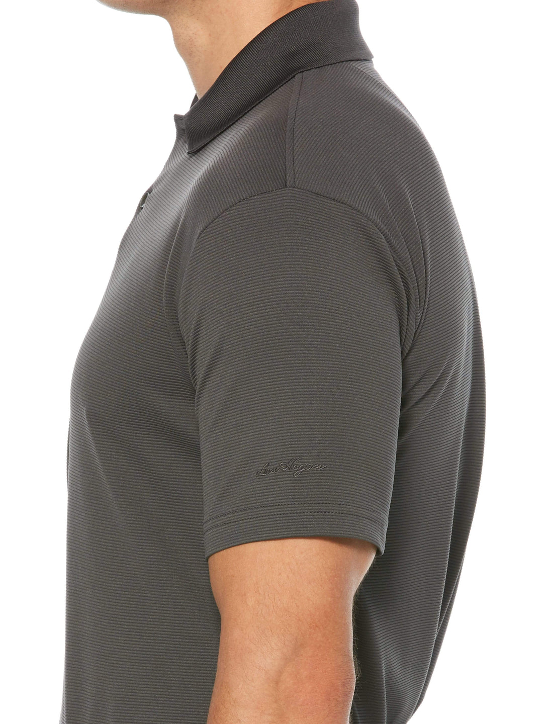 Men's Solid Ottoman Polo
