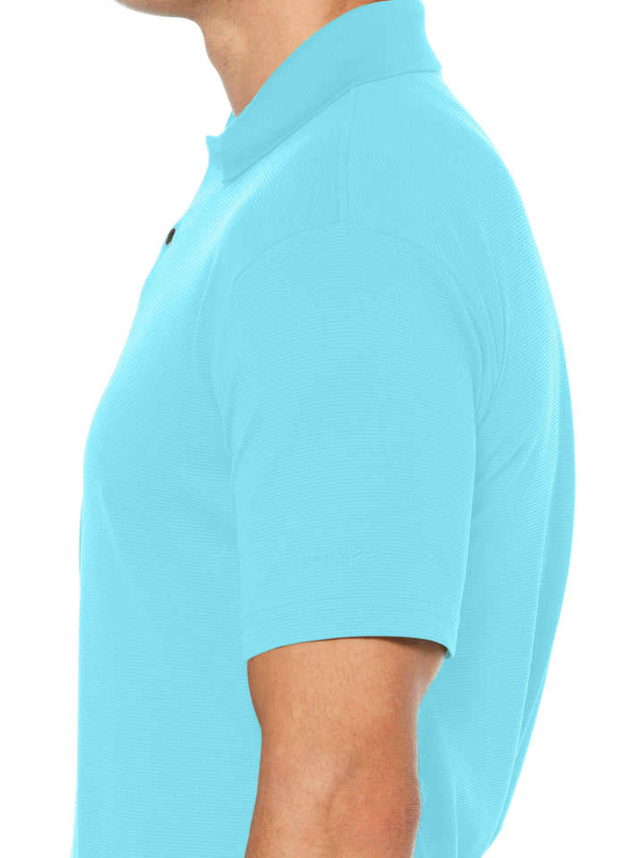 Men's Solid Ottoman Polo