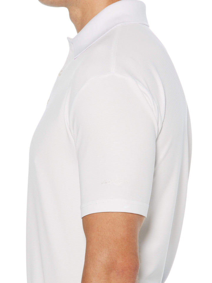 Men's Solid Ottoman Polo