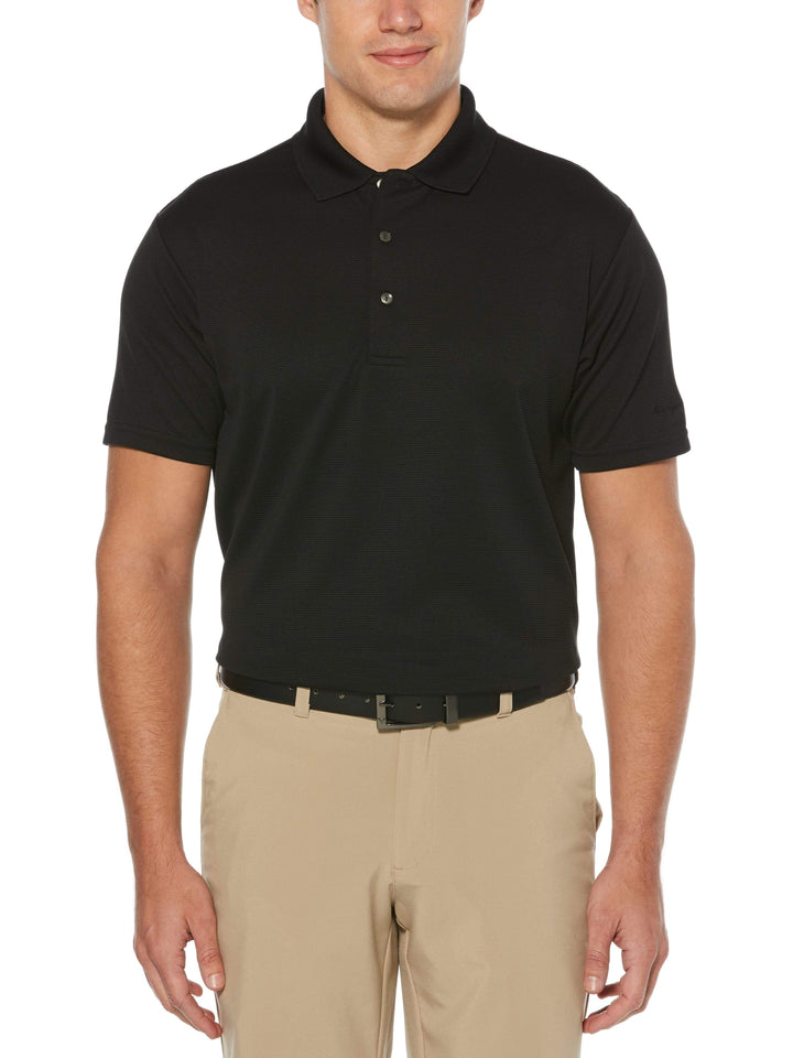 Men's Solid Ottoman Polo