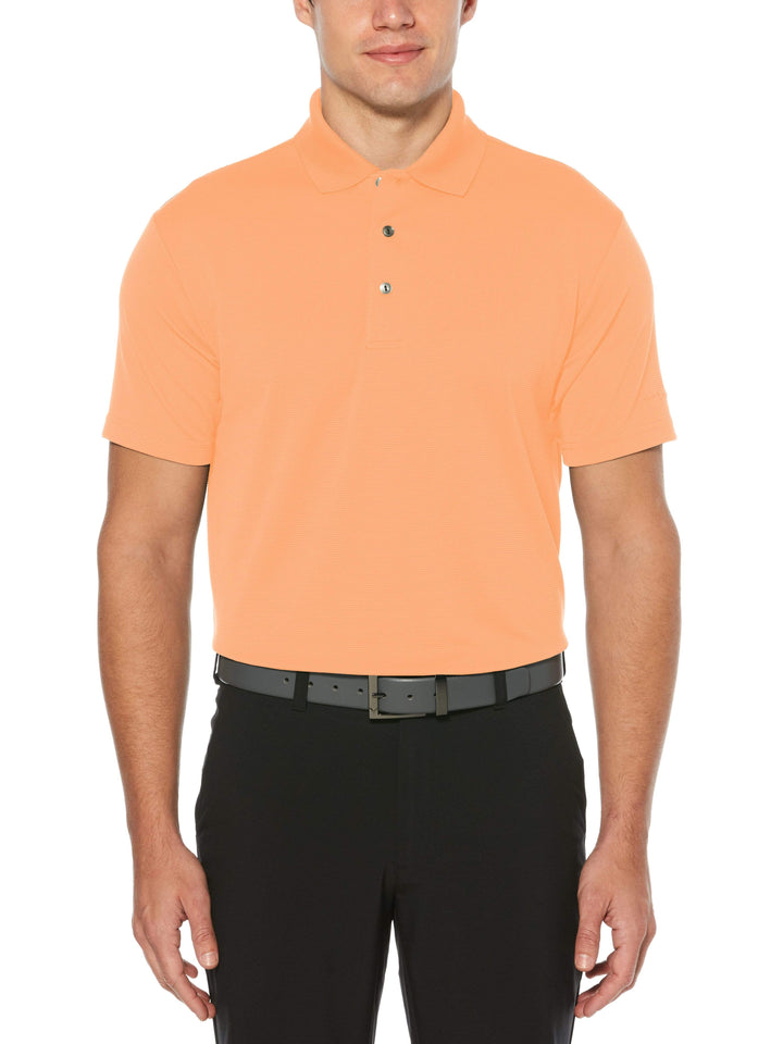 Men's Solid Ottoman Polo