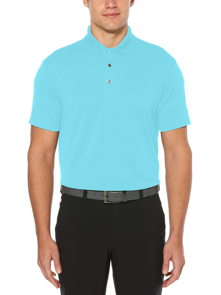Men's Solid Ottoman Polo