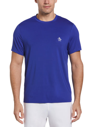 Men's Solid Performance Tennis T-Shirt