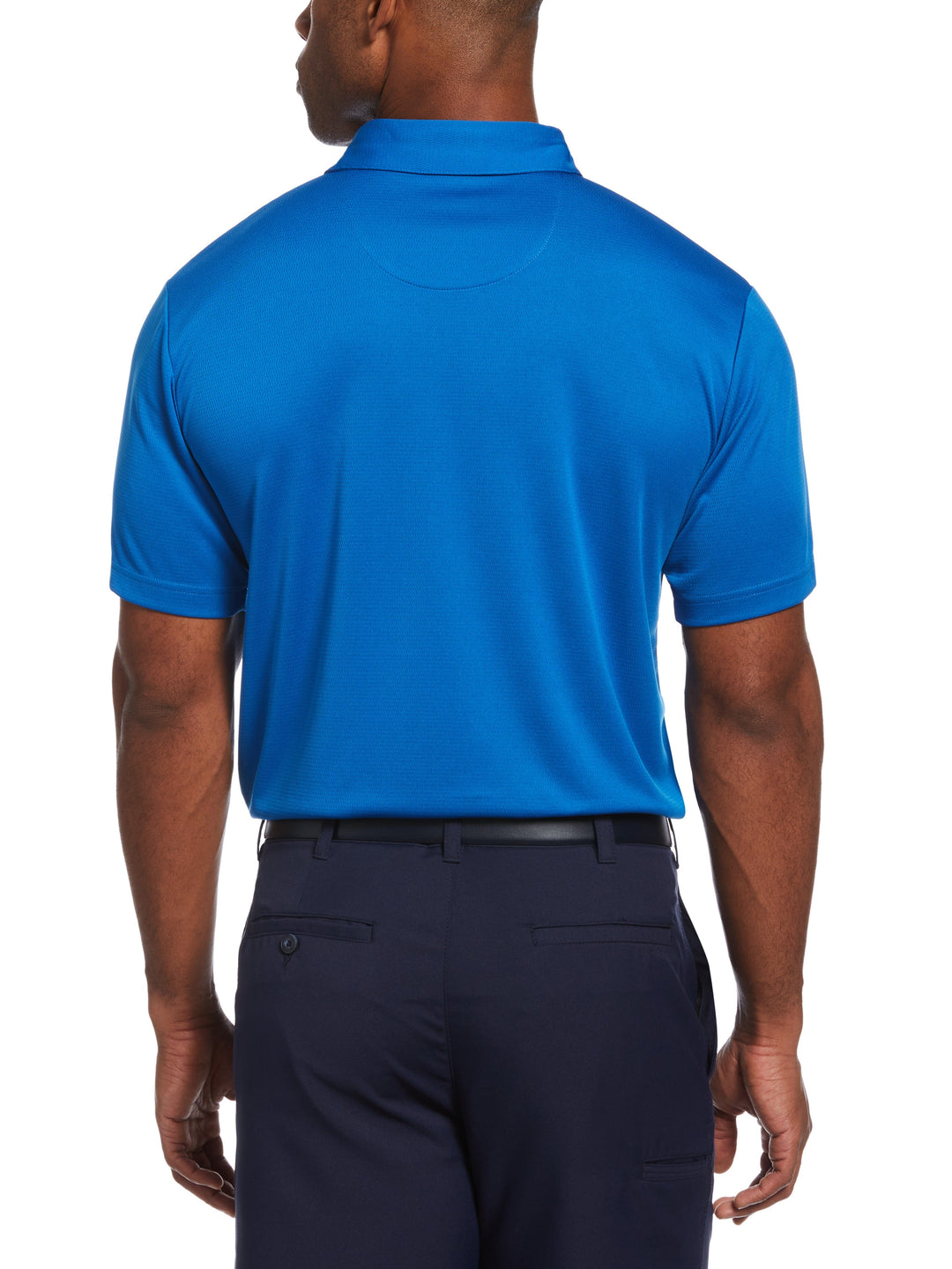 Solid Textured Golf Polo (Skydiver) 