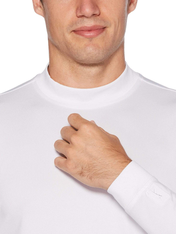 Men's Solid Ventilated Sweater