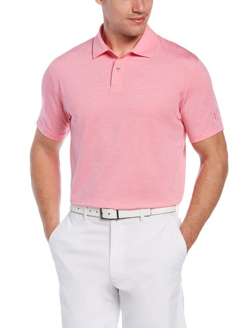 Men's Space Dye Texture Golf Polo