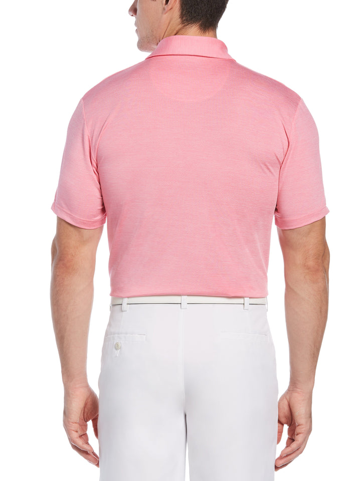 Men's Space Dye Texture Golf Polo