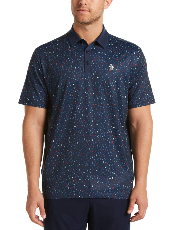 Men's Spelling Pete Golf Polo