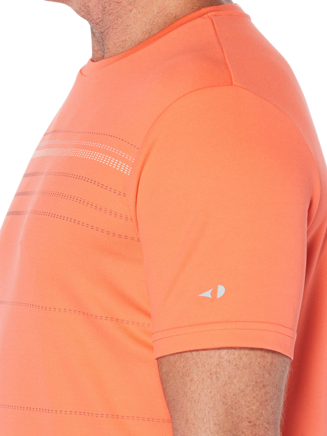 Men's Stripe Front Panel Tee