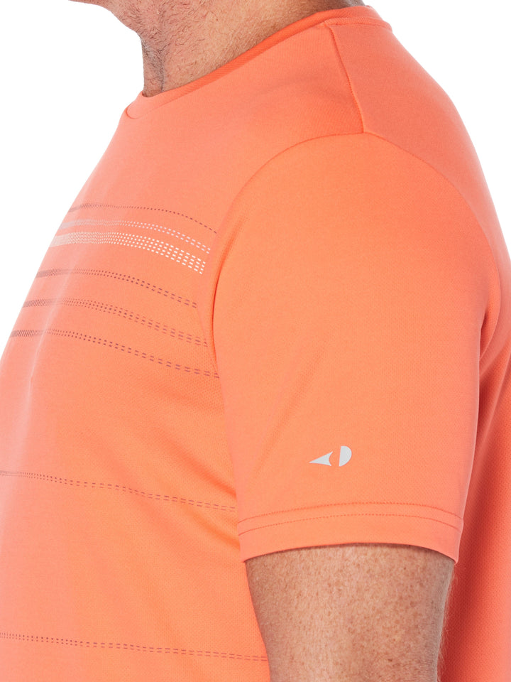 Men's Stripe Front Panel Tee