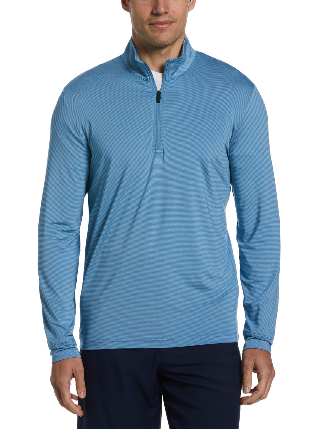 Sun Shade 1/4 Zip Golf Pullover (Cendre Bl Htr) 