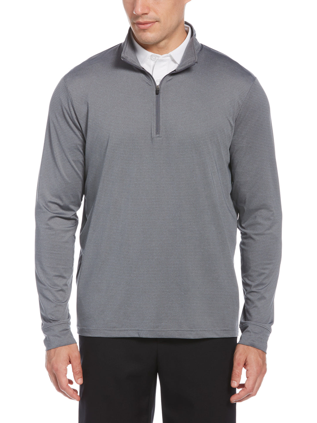 Men's Sun Shade Stretch Quarter Zip Golf Pullover