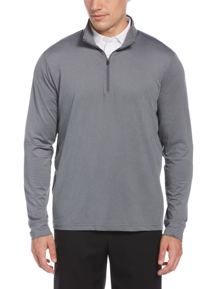 Men's Sun Shade Stretch Quarter Zip Golf Pullover